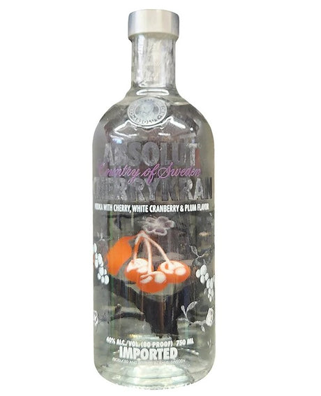 Absolut Cherrykran Vodka at CaskCartel.com