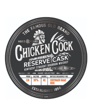 Chicken Cock Reserve Cask 8 Year Old Hand-Selected Bourbon Whisky at CaskCartel.com