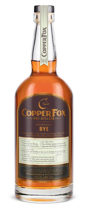 Copper Fox Rye Whiskey at CaskCartel.com
