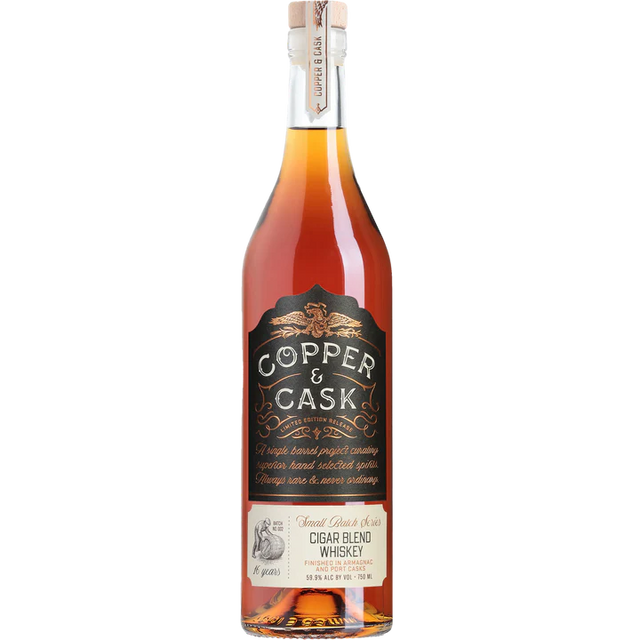 Copper and Cask | 16 Year Old | Small Batch #2 | Cigar Blend Whiskey at CaskCartel.com