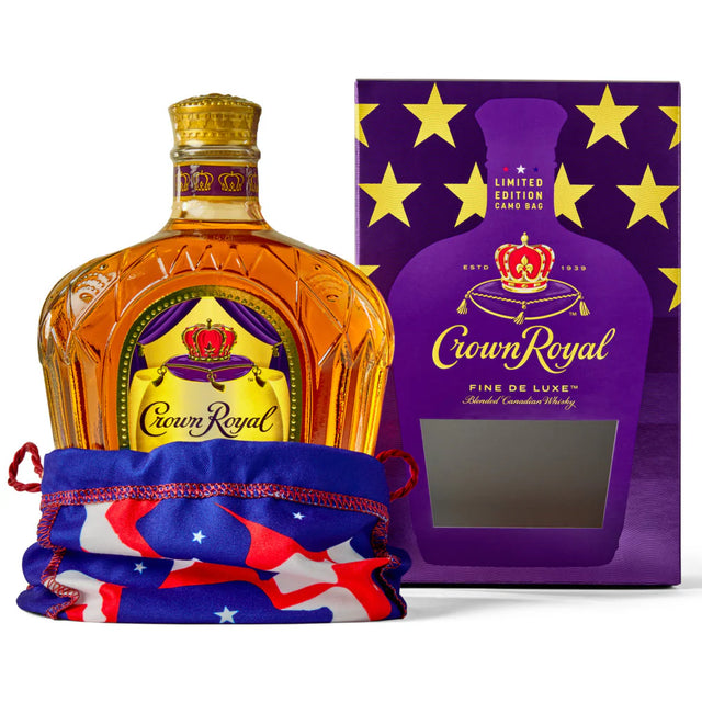 Crown Royal Limited Edition Camo Bag Canadian Whisky at CaskCartel.com