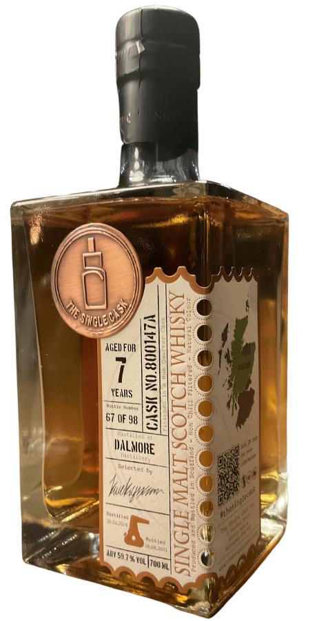 Dalmore 7 Year Old (D.2014, B. 2021) Rum Quarter Cask Finish The Single Cask Scotch Whisky | 700ML at CaskCartel.com