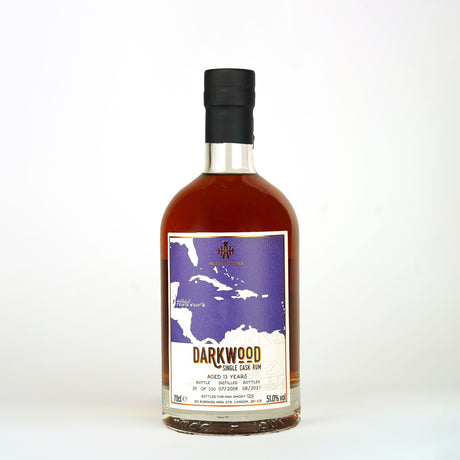 Darkwood 13 Year Old 2007 (cask 5) - Heroes & Heretics Rum | 700ML at CaskCartel.com