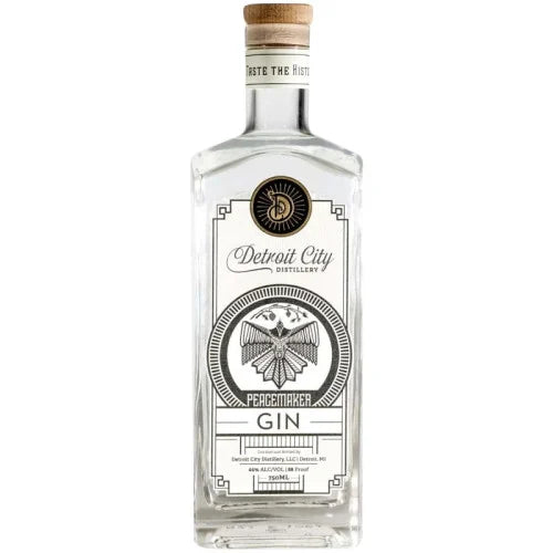 Detroit City Distillery Peacemaker Made With Locally Foraged Botanicals Gin at CaskCartel.com
