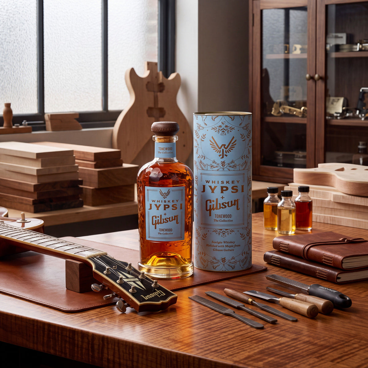 Jypsi x Gibson Tonewood | The Collecttive Vol. 1 | Straight Whiskey at CaskCartel.com 2