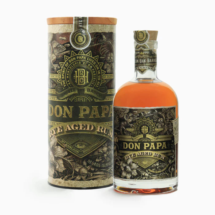 Don Papa Rye Cask Aged Rum | 700ML at CaskCartel.com
