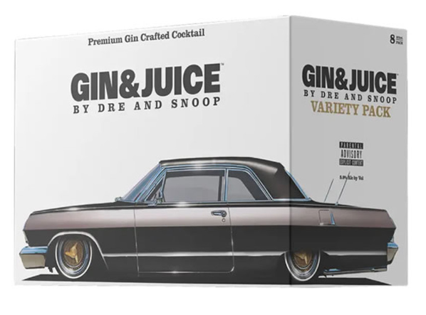 Dr. Dre & Snoop Dogg | Gin & Juice | Variety 8x355ML | 2024 New Release