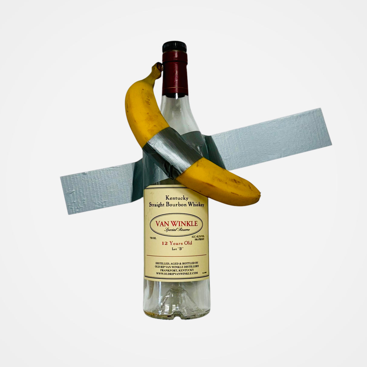 Duct-Taped Banana | Old Rip Van Winkle Lot B  | 2025 Concept Wall Art at CaskCartel.com