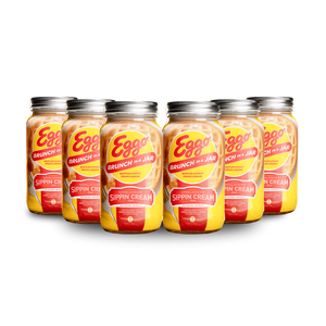 Sugarlands Shine | Eggo Nog Sippin’ Cream | Brunch in a Jar | Limited Edition 2023 | (6) CASE at CaskCartel.com