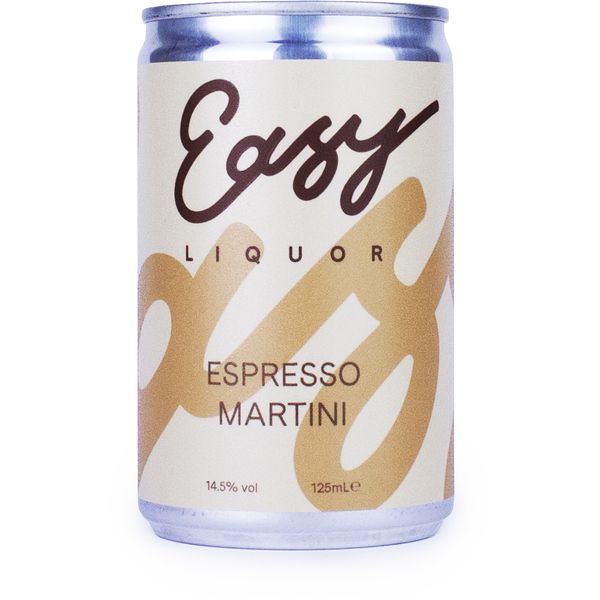 Easy Liquor Espresso Martini Canned Cocktails | 4*125ML at CaskCartel.com