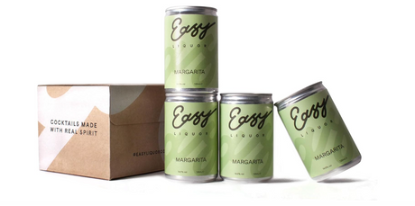 Easy Liquor Margarita Canned Cocktails | 4*125ML at CaskCartel.com