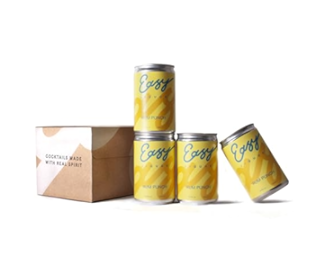 Easy Liquor Rum Punch Canned Cocktails | 4*125ML at CaskCartel.com