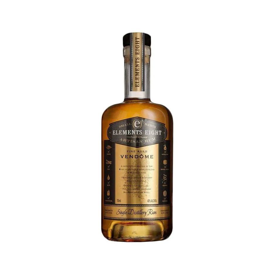 Elements 8 Gold St Lucian Rum | 700ML at CaskCartel.com