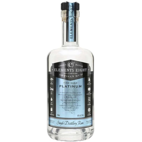 Elements 8 Platinum St Lucian Rum | 700ML at CaskCartel.com