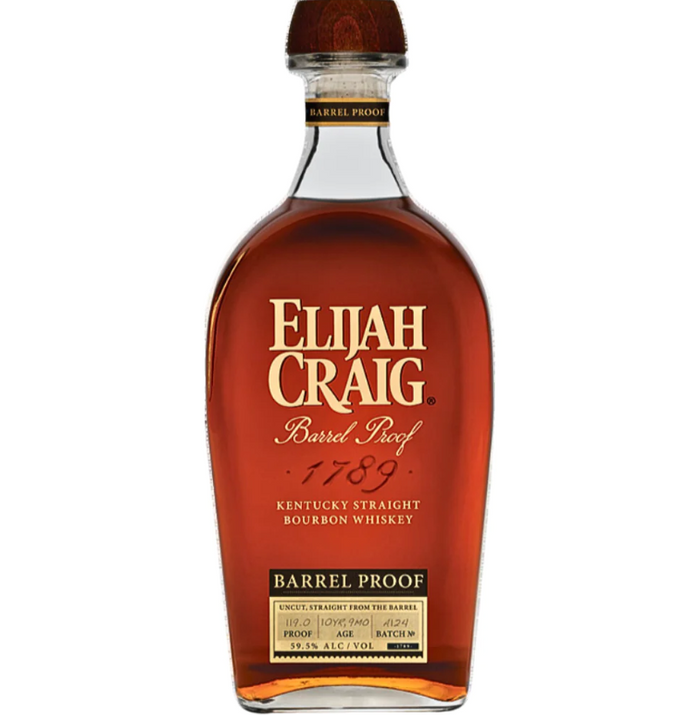 Elijah Craig Barrel Proof Bourbon | Batch A124 | Limited 2024 Whiskey