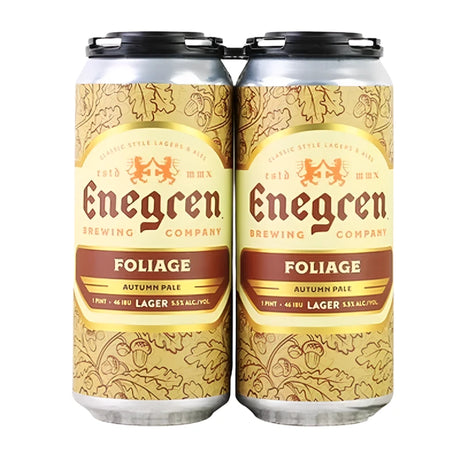 Enegren Brewing Co. Foliage Autumn Lager Beer | (4)*473ML at CaskCartel.com