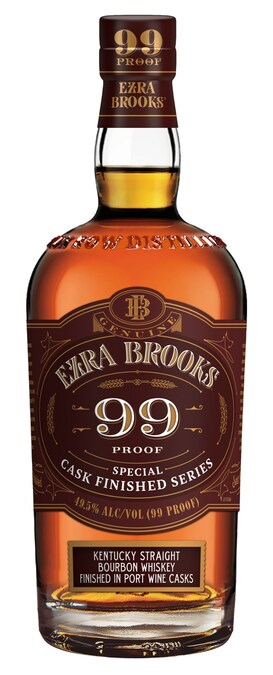 Ezra Brooks 99 Proof Finished in Port Wine Casks Straight Bourbon Whisky at CaskCartel.com