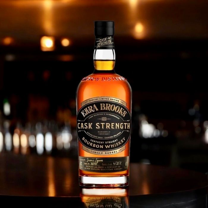 Ezra Brooks Single Barrel Cask Strength Bourbon S1B22 Whiskey at CaskCartel.com 2