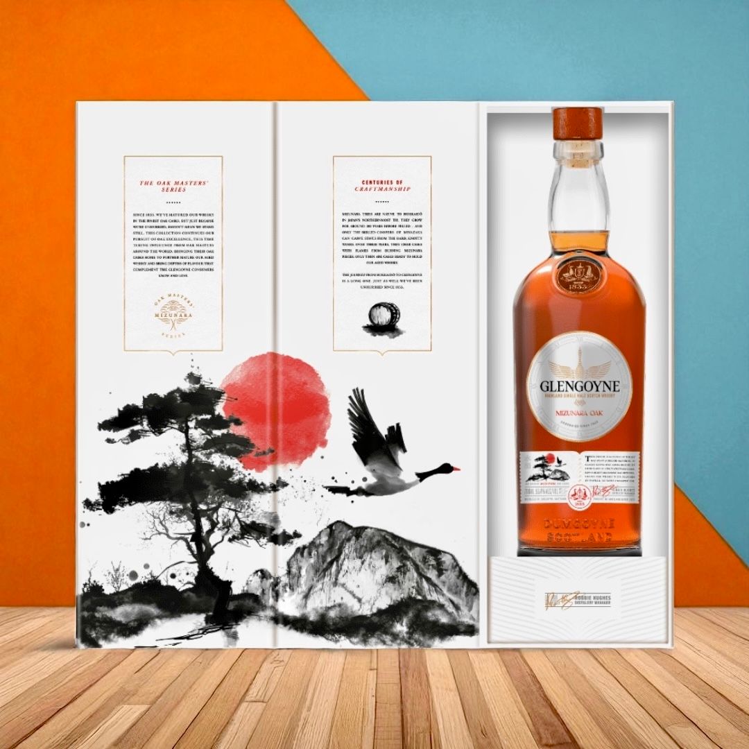 Glengoyne | 16 Year Old | The Oak Master Series Mizunara Oak | Single Malt Scotch Whisky | 2025 Limited Release | 700ML at CaskCartel.com 2