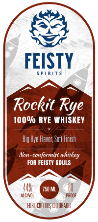 Feisty Spirits Rockit 100% Rye Whiskey at CaskCartel.com