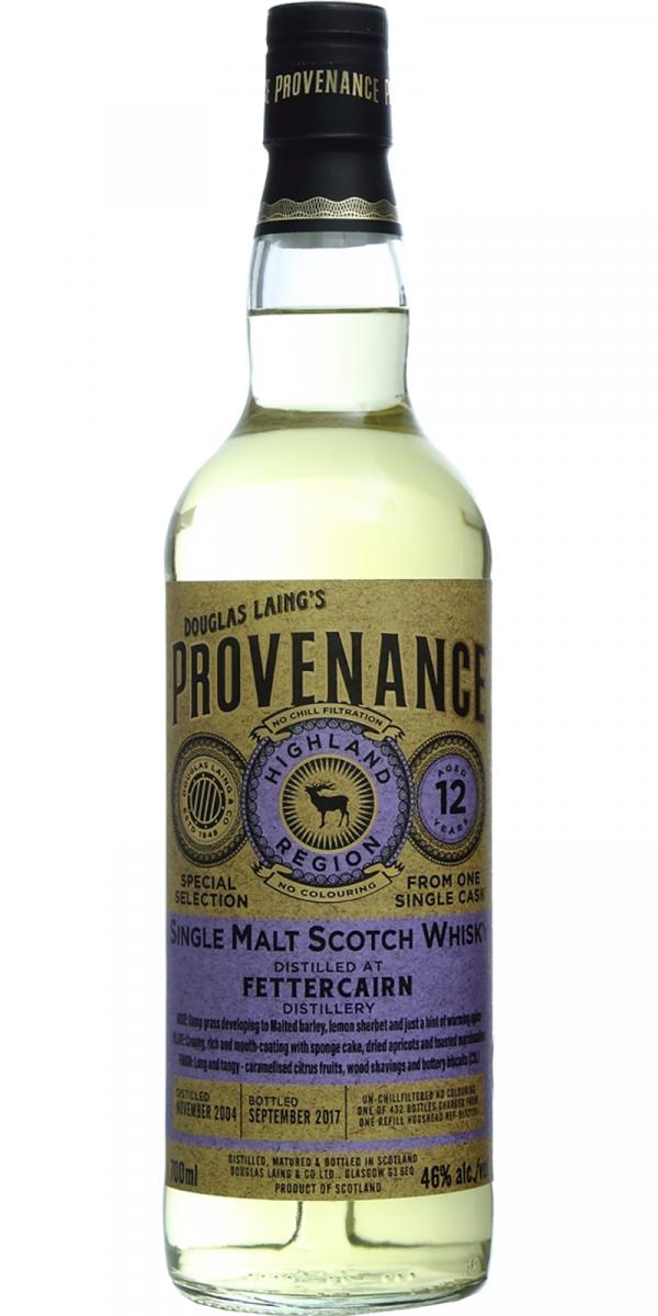 Fettercairn 12 Year Old (D.2004, B.2017) Douglas Laing’s Provenance Scotch Whisky | 700ML at CaskCartel.com