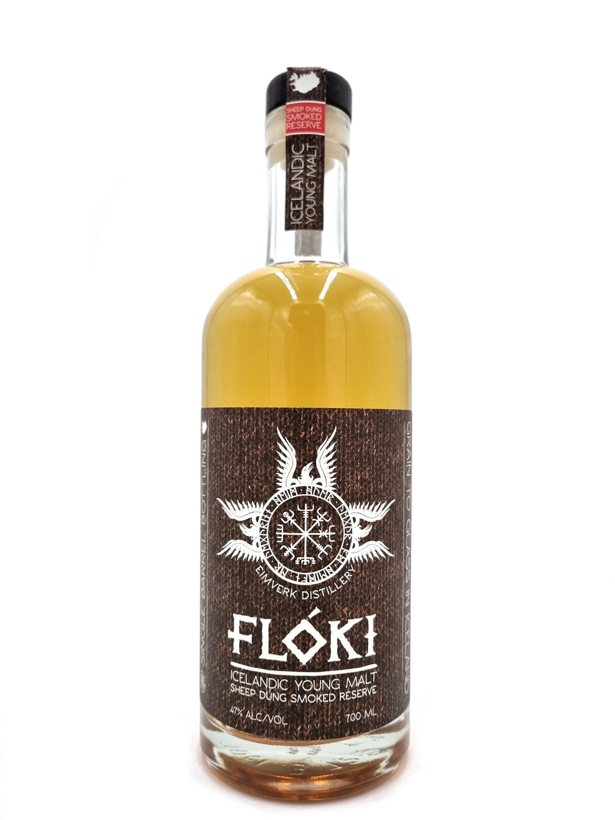 Floki Icelandic Young Malt Sheep Dung Smoked Reserve (Islandia) Whisky | 700ML at CaskCartel.com