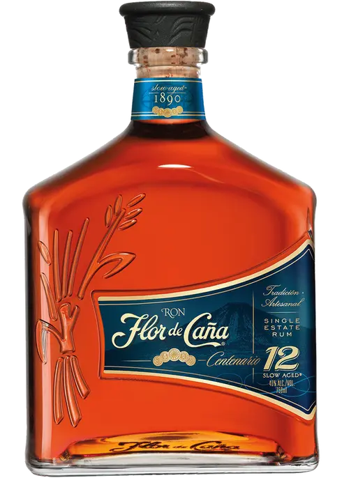 Flor de Caña 12 Year Old Rum | 700ML at CaskCartel.com