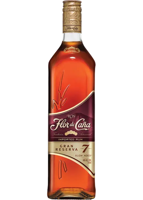 Flor de Caña 7 Year Old Gran Reserva Rum | 700ML at CaskCartel.com