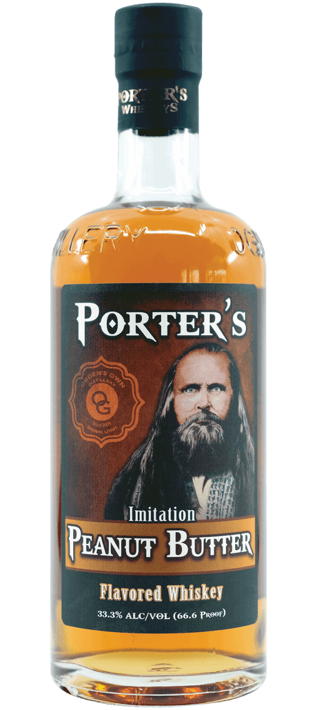Ogden's Own Distillery Porter's Peanut Butter Whiskey at CaskCartel.com