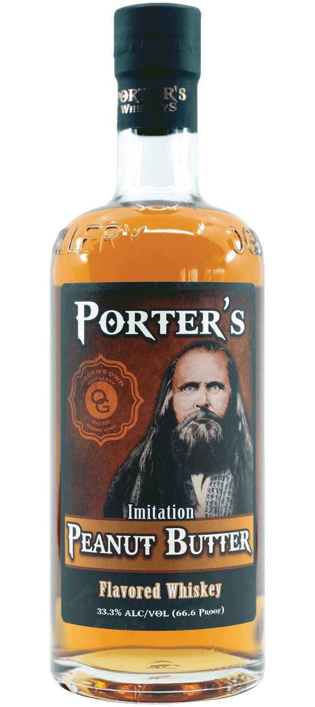 Ogden's Own Distillery Porter's Peanut Butter Whiskey at CaskCartel.com