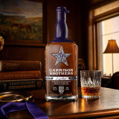 Garrison Brothers Lady Bird Texas Straight Bourbon Honey Finished in Cognac Cask Limited Release Whiskey at CaskCartel.com