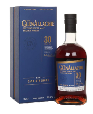 GlenAllachie 30 Year Old Cask Strength - Batch #4 Single Malt Scotch Whisky | 700ML at CaskCartel.com
