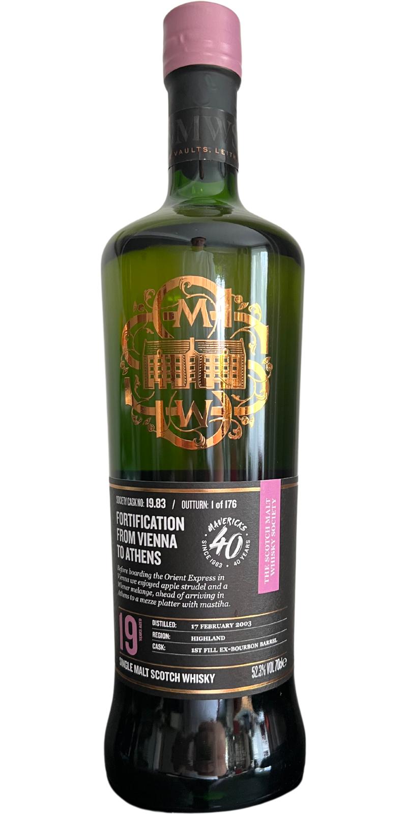 Glen Garioch 2003 SMWS Cask No. 19.83 (19 Year Old) Scotch Whisky| 700ML at CaskCartel.com
