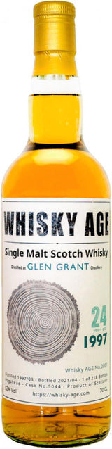 Glen Grant 1997 WAGE #1 24 Year Old 2021 Release Cask #5044 Single Malt Scotch Whisky | 700ML at CaskCartel.com
