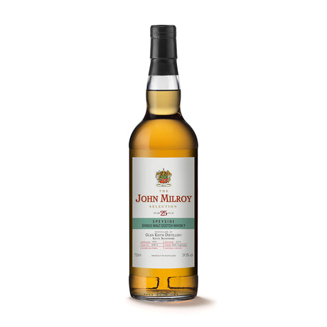Glen Keith (John Milroy) The John Milroy Selection 25 Year Old 2019 Release Single Malt Scotch Whisky at CaskCartel.com