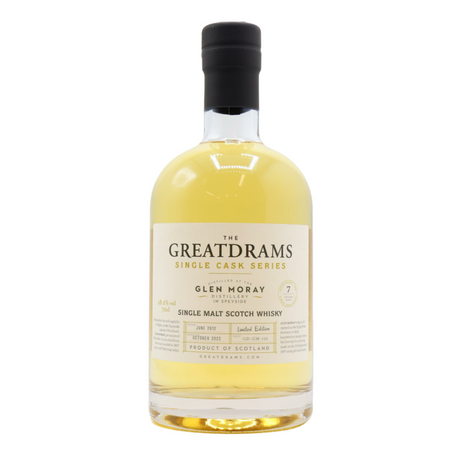 Glen Moray 2014 GreatDrams Single Cask 7 Year Old Single Malt Scotch Whisky | 500ML at CaskCartel.com