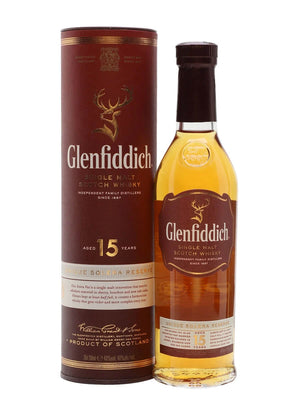 [BUY] Glenfiddich 15 Year Old Unique Solera Reserve Single Malt Scotch Whisky | 200ml at CaskCartel.com