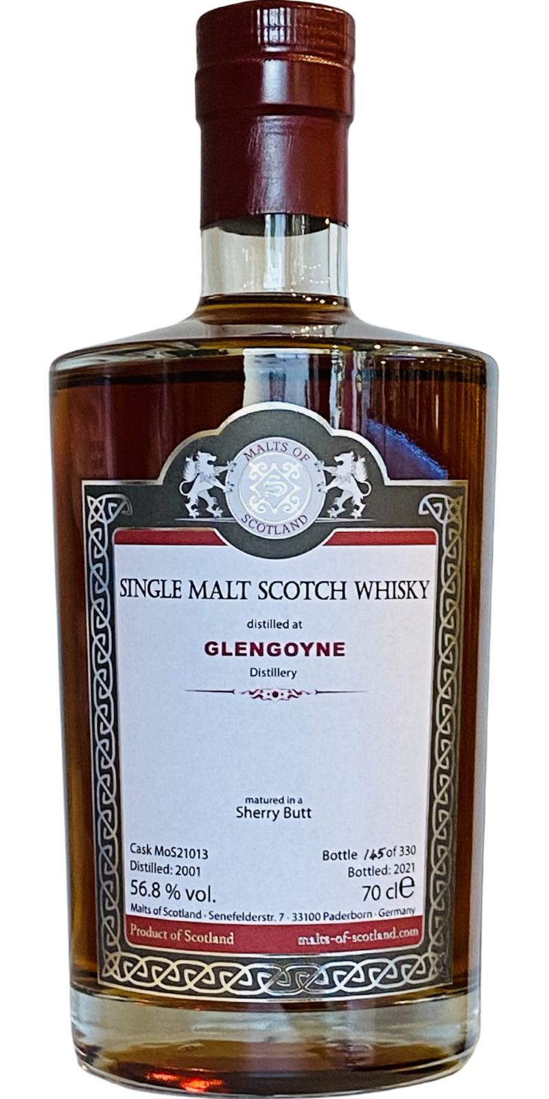 Glengoyne 2001 MoS 2021 Release (Cask #MoS 21013) Single Malt Scotch Whisky | 700ML at CaskCartel.com