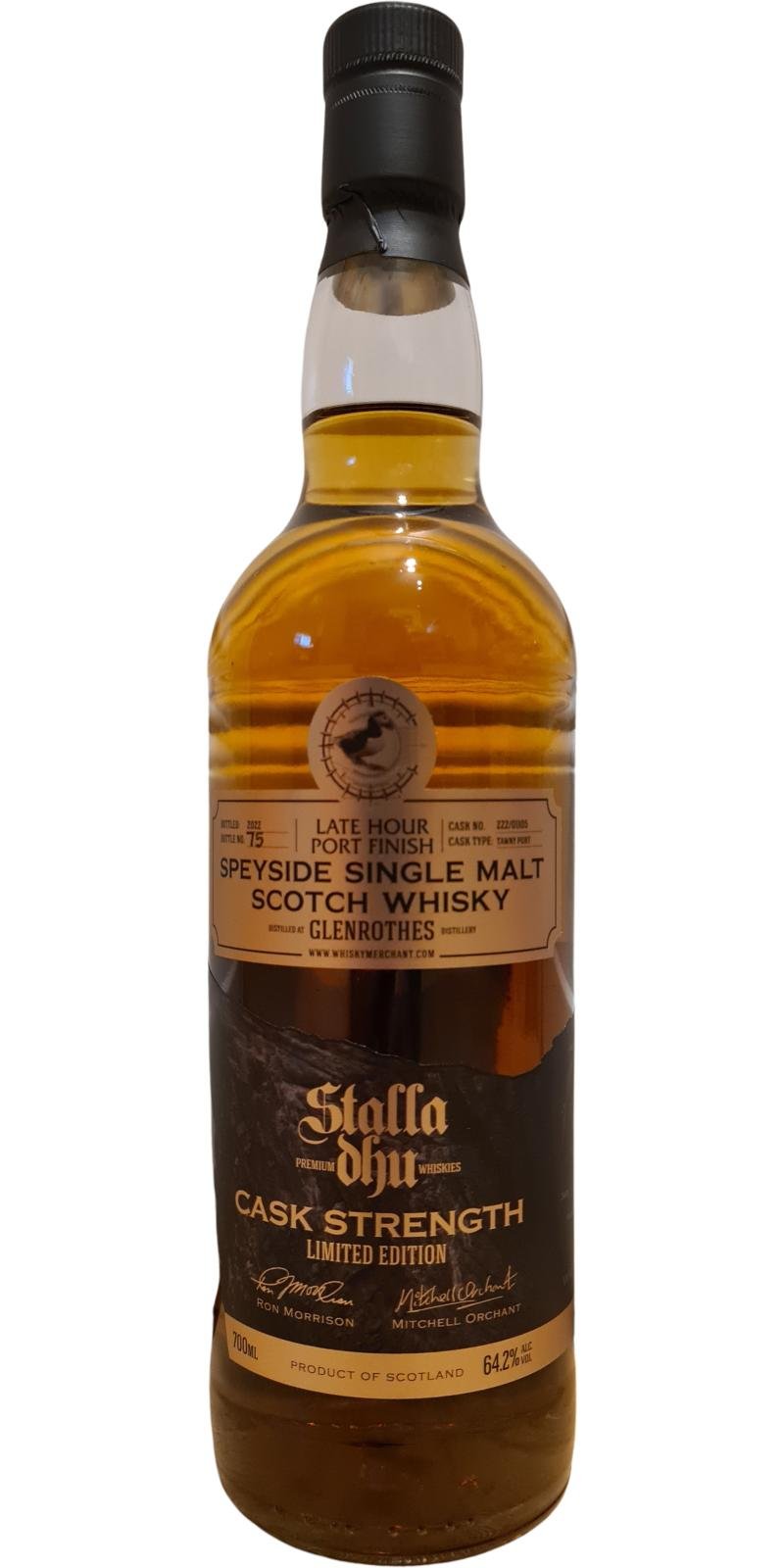 Glenrothes Late Hour Port Finish Cask Strength - Limited Edition Speside Single Malt Scotch Whisky | 700ML at CaskCartel.com