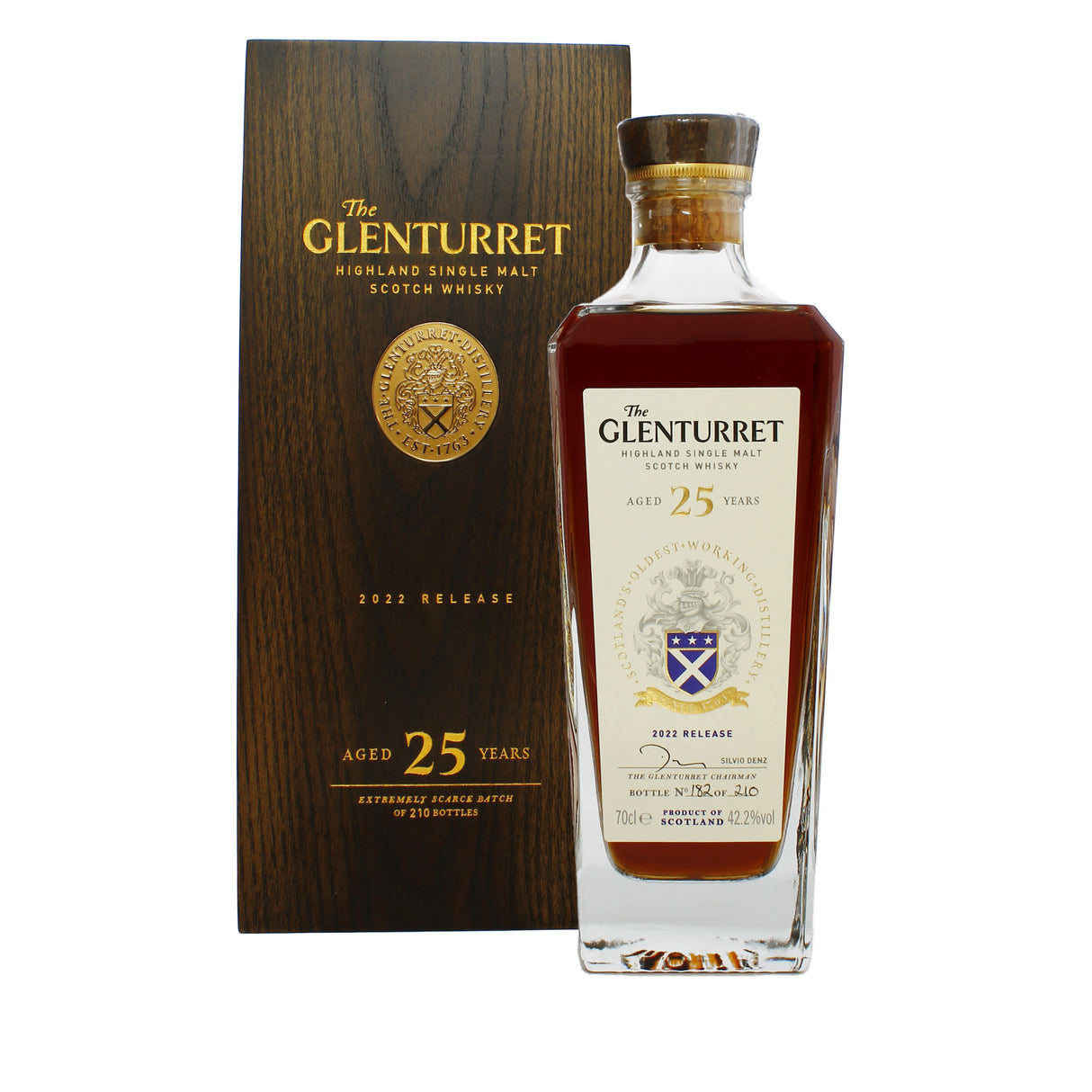 Glenturret 25 Year Old 2022 Release Single Malt Scotch Whisky | 700ML at CaskCartel.com