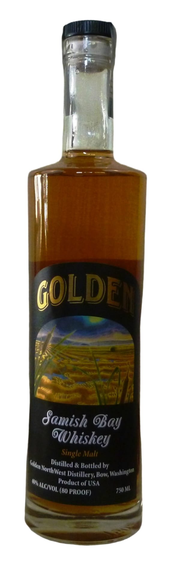 Golden Samish Bay Single Malt Reserve Whiskey at CaskCartel.com