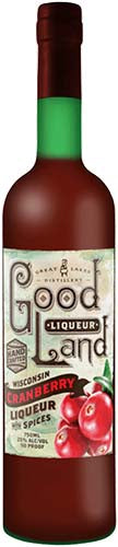 Great Lakes Distillery Good Land Door County Cranberry Liqueur