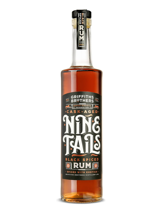 Griffiths Brothers Nine Tails Black Spiced Rum | 700ML at CaskCartel.com