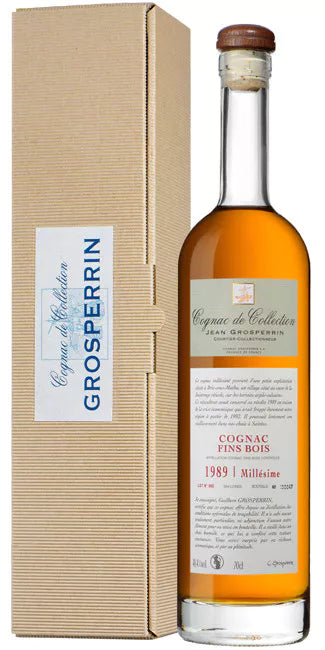 1989 | Grosperrin | Millesime Fins Bois Cognac | 700ML at CaskCartel.com