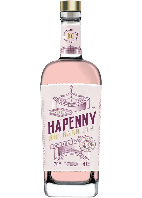 Ha'penny Rhubarb Gin | 700ML at CaskCartel.com