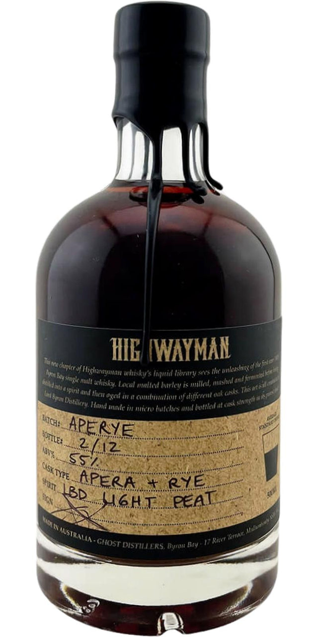 Highwayman Aperye Single Malt Whisky | 500ML at CaskCartel.com
