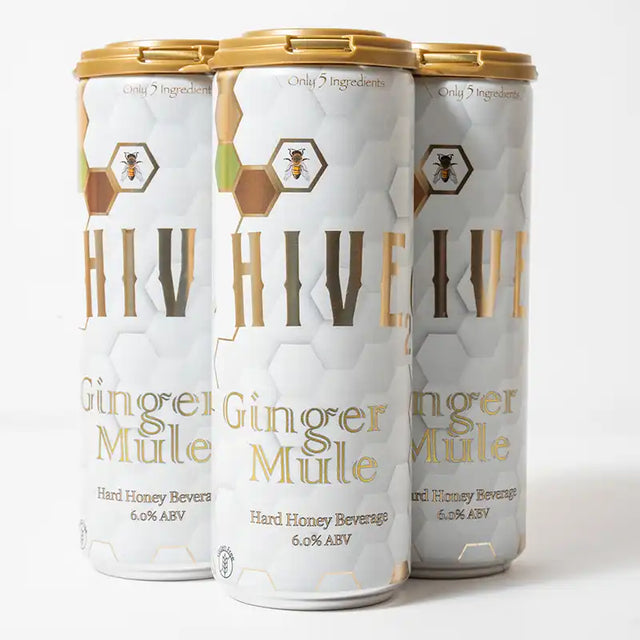 Hive 2.O Hard Honey Ginger Mule Cocktail | 4x355ML at CaskCartel.com