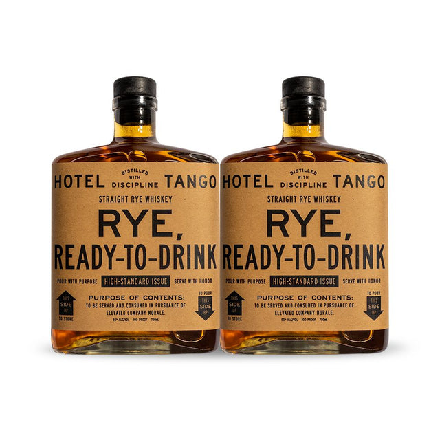 Hotel Tango American Straight Rye Whiskey (2) Bottle Bundle at CaskCartel.com