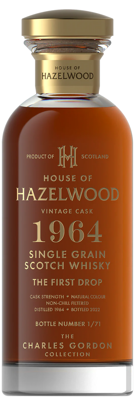 House of Hazelwood 1964 Vintage Cask The Charles Gordon Collection The First Drop Scotch Whisky | 700ML at CaskCartel.com