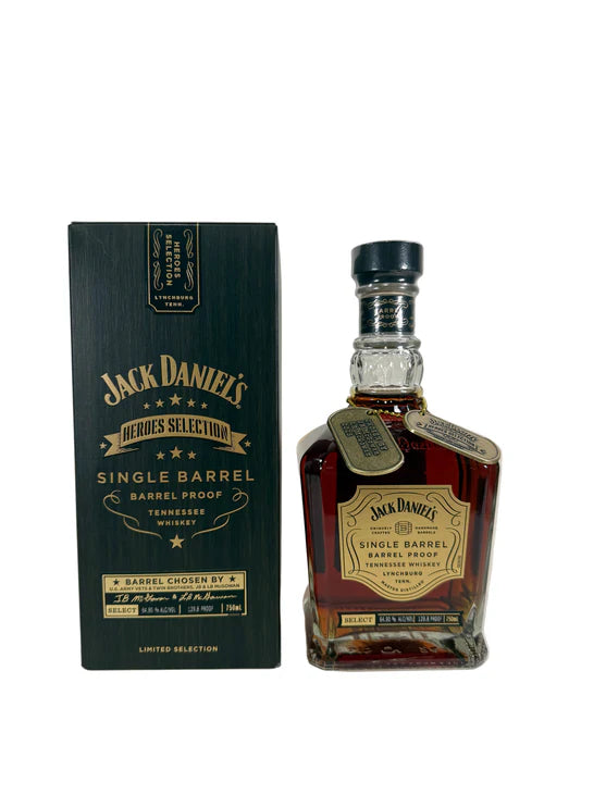 Jack Daniel's | Heroes Selection by JB & LB McGowan | Single Barrel Barrel Proof Whiskey at CaskCartel.com